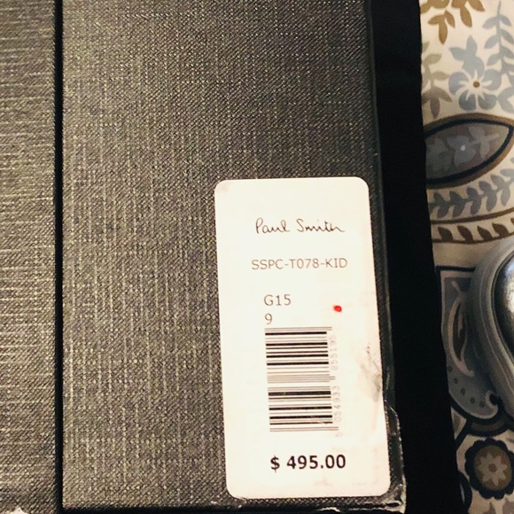 Paul Smith Metalic Silver Sneakers - Picture 6 of 8